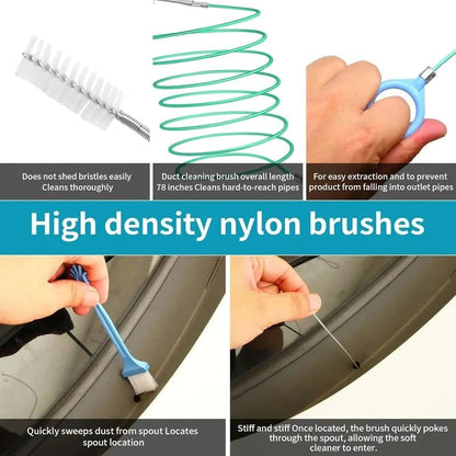 💯78-Inch Car Sunroof Drain Cleaning Tool