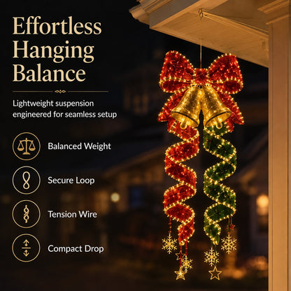 🎄Julmagisk spiralhängande LED-ljuskollektion