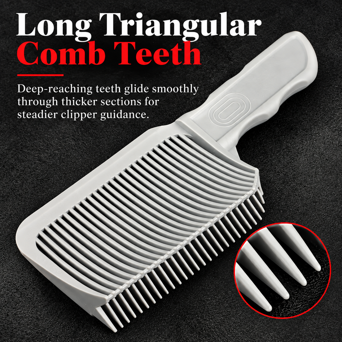 🔥 Limited-Time 49% OFF✂️ 4-Piece Home Haircut Guide Kit | Adjustable Silicone Clipper Band for Fades & Edge