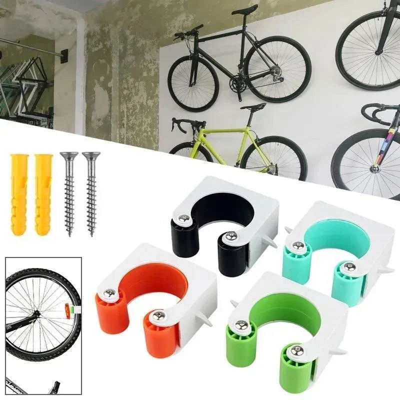 🚲 Orange Floor Bike Stand for Road Bikes | Space-Saving Storage Rack, Factory Direct Deal