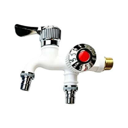 Dual Outlet Washing Machine Faucet