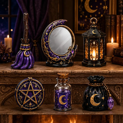 ⏳ Last Day 49% OFF – 🔮 2026 Crystal Witch Advent Calendar | 24 Days of Mystical Miniatures, Crystal-Inspired Surprises & Witchy Fantasy Charm ✨