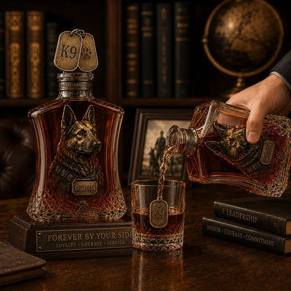 🐕🐾Guardian K9 Service Legacy Whiskey Decanter Set