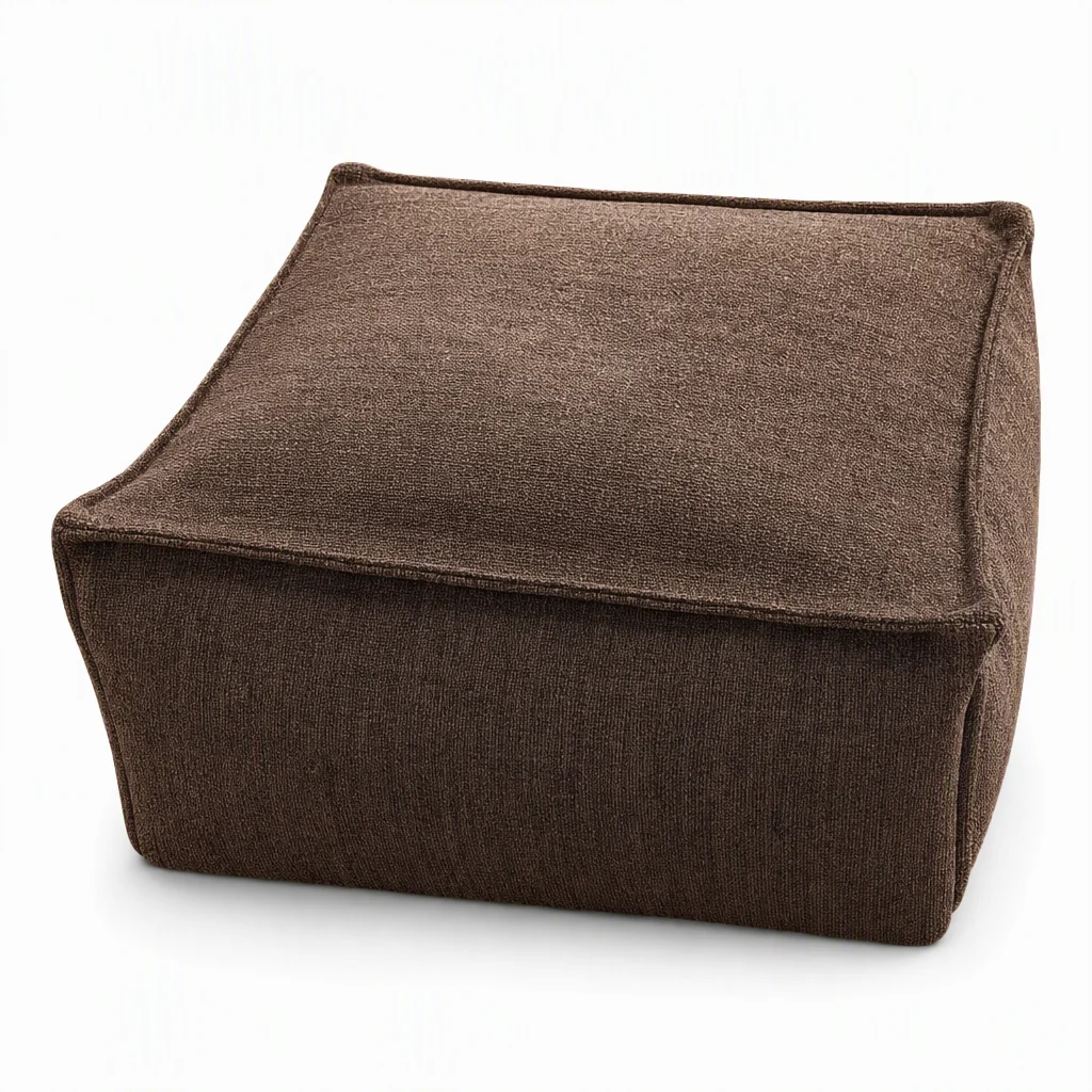 🧺 Stuffable Storage Pouf Cover – Turn Spare Clothes Into a Cozy Ottoman
