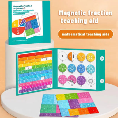 🧩➗ Magnetic Fraction Learning Set – Make Fractions Easy to See & Understand