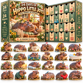 🦛 Ready for Some Hippo Madness?! 😂 2026 Hippo Adventures – 24 Days of Laughs!