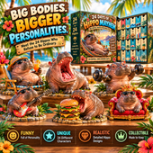 🦛 Ready for Some Hippo Madness?! 😂 2026 Hippo Adventures – 24 Days of Laughs!