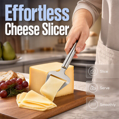 ✨Effortless Glide Stainless Steel Cheese Cutter 🧀
