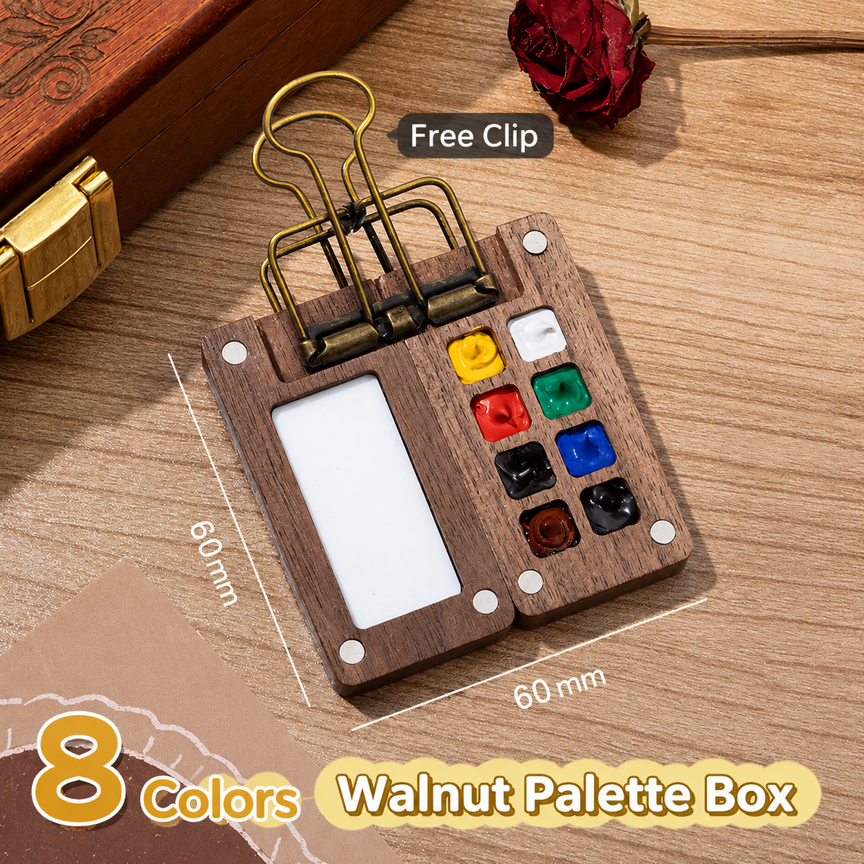 ✨Over 50% OFF Today! 🖌️ Pocket-Sized Watercolor Set for Travel & Journaling