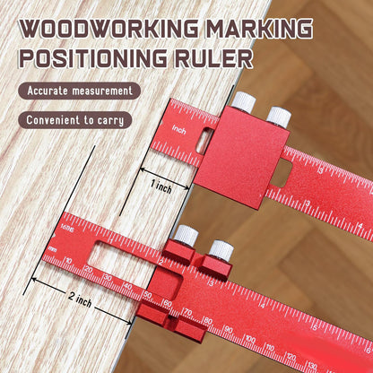 Pocket-Sized Woodworking Layout Gauge for Precise Marking 📐