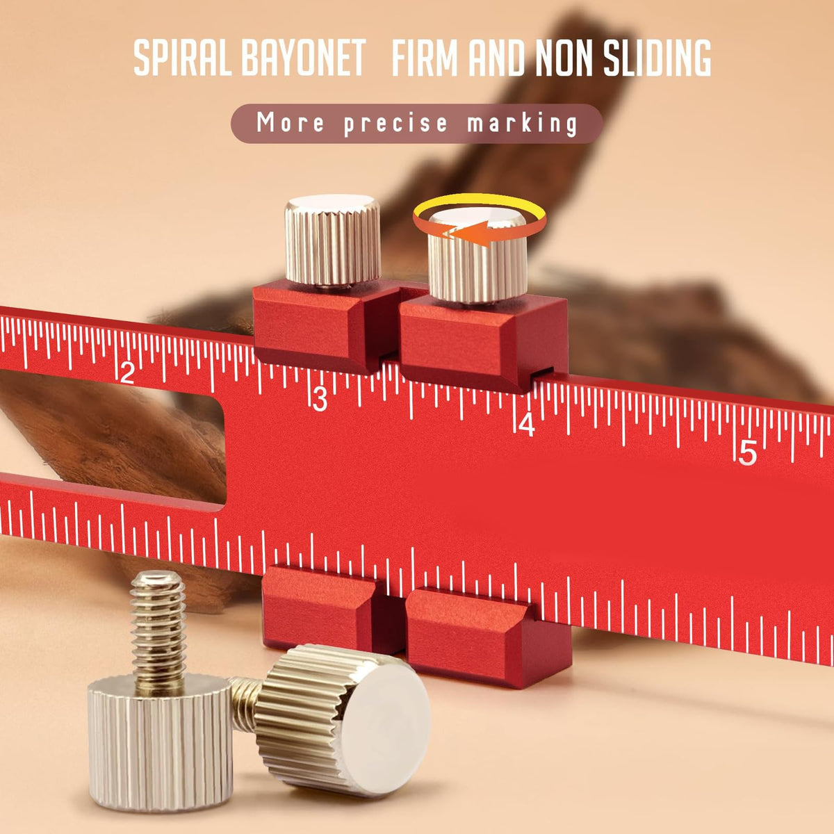 Pocket-Sized Woodworking Layout Gauge for Precise Marking 📐