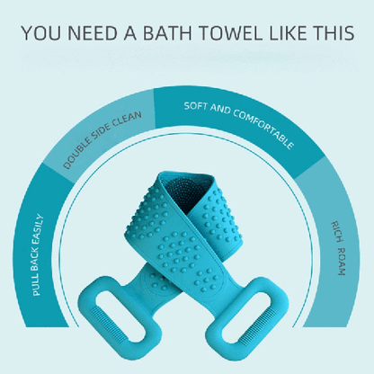 🫧✨ Silicone Shower Scrubber for Refreshing Skin, Gentle Exfoliation & Everyday Body Care 🚿
