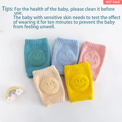 👶 Soft Baby Crawling Knee Pads – Comfortable Protection for Little Explorers
