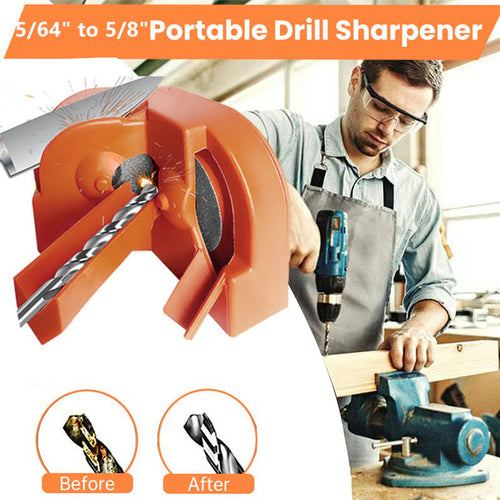 Multi-Purpose Drill Bit Sharpener 🔧 – Convenient Tool Sharpening Set