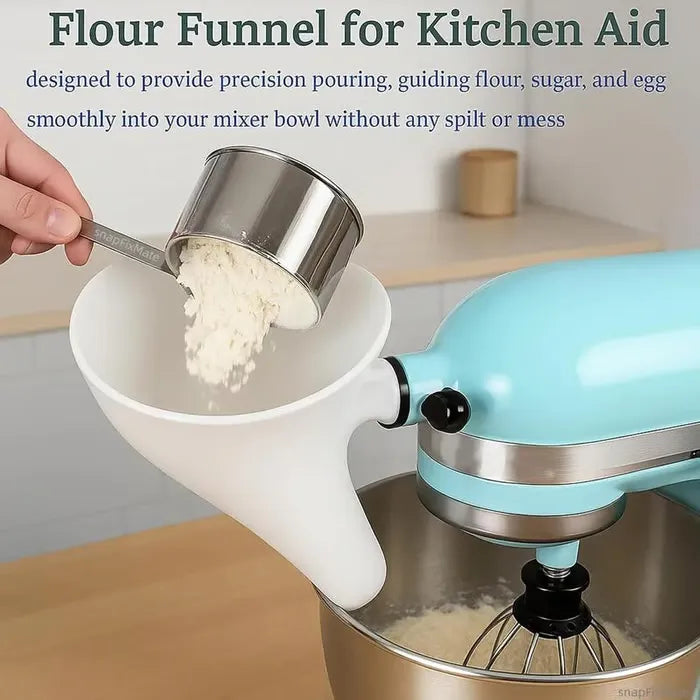 ✨Flour Funnel for Kitchen Aid Stand Mixer