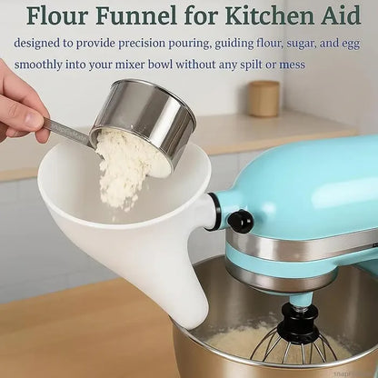 ✨Flour Funnel for Kitchen Aid Stand Mixer