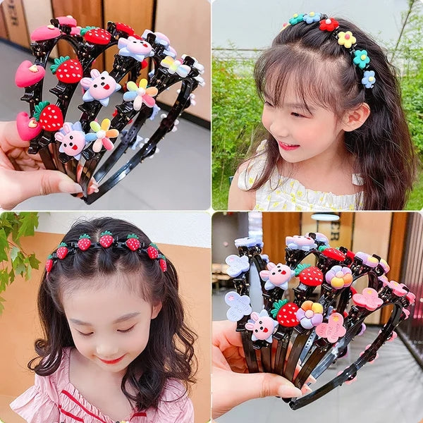 🎀 Cartoon Braiding Headband – Easy & Cute Styling