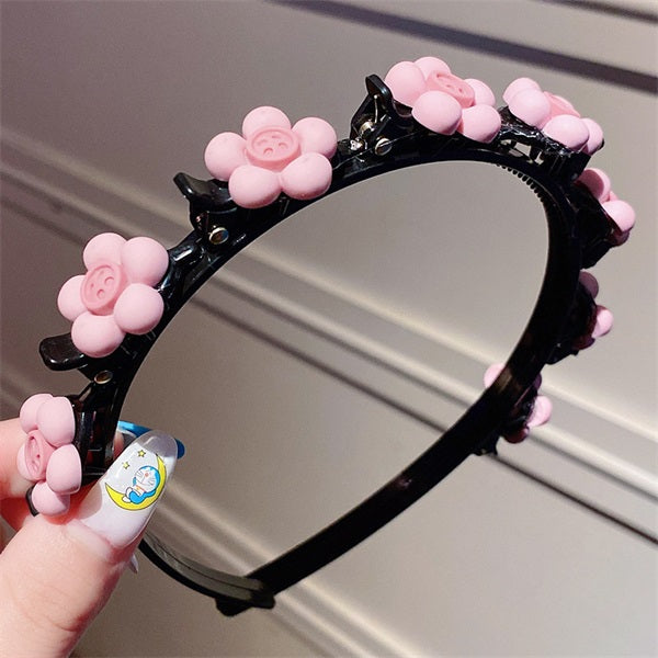 🎀 Cartoon Braiding Headband – Easy & Cute Styling