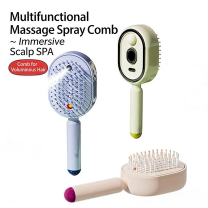 ⏳🔥LIMITED-TIME 50% OFF! ⏰Electric Spray Air Cushion Massage Comb