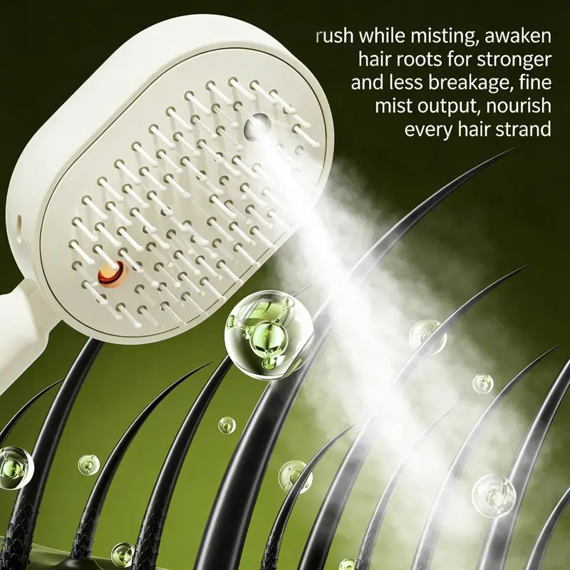 ⏳🔥LIMITED-TIME 50% OFF! ⏰Electric Spray Air Cushion Massage Comb