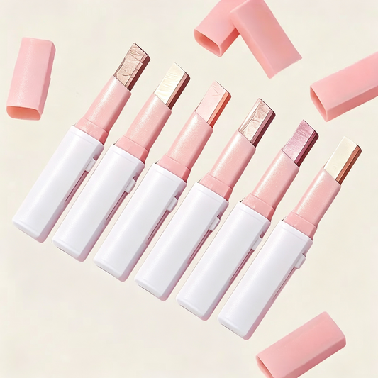 😍6Pack Dual-color eyeshadow stick-brightens the eyes for a natural and long-lasting look.