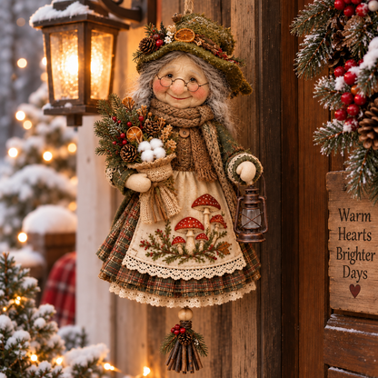 🍀 Handcrafted Lucky Grandma Comfort Doll – A Heartwarming Keepsake to Ease Worries & Bring Cozy Joy Home 🧶