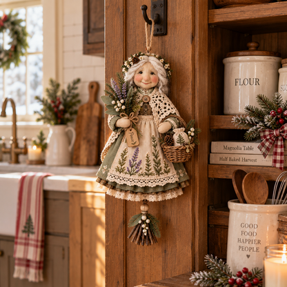 🍀 Handcrafted Lucky Grandma Comfort Doll – A Heartwarming Keepsake to Ease Worries & Bring Cozy Joy Home 🧶