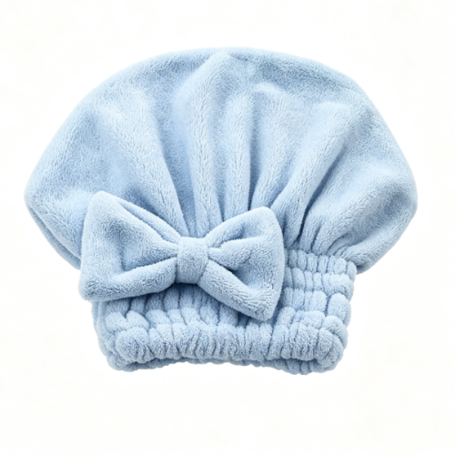🎀 Ultra-Soft Coral Velvet Bow Hair Towel Wrap | Buy 2, Get 1 Free 🛁
