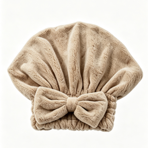 🎀 Ultra-Soft Coral Velvet Bow Hair Towel Wrap | Buy 2, Get 1 Free 🛁