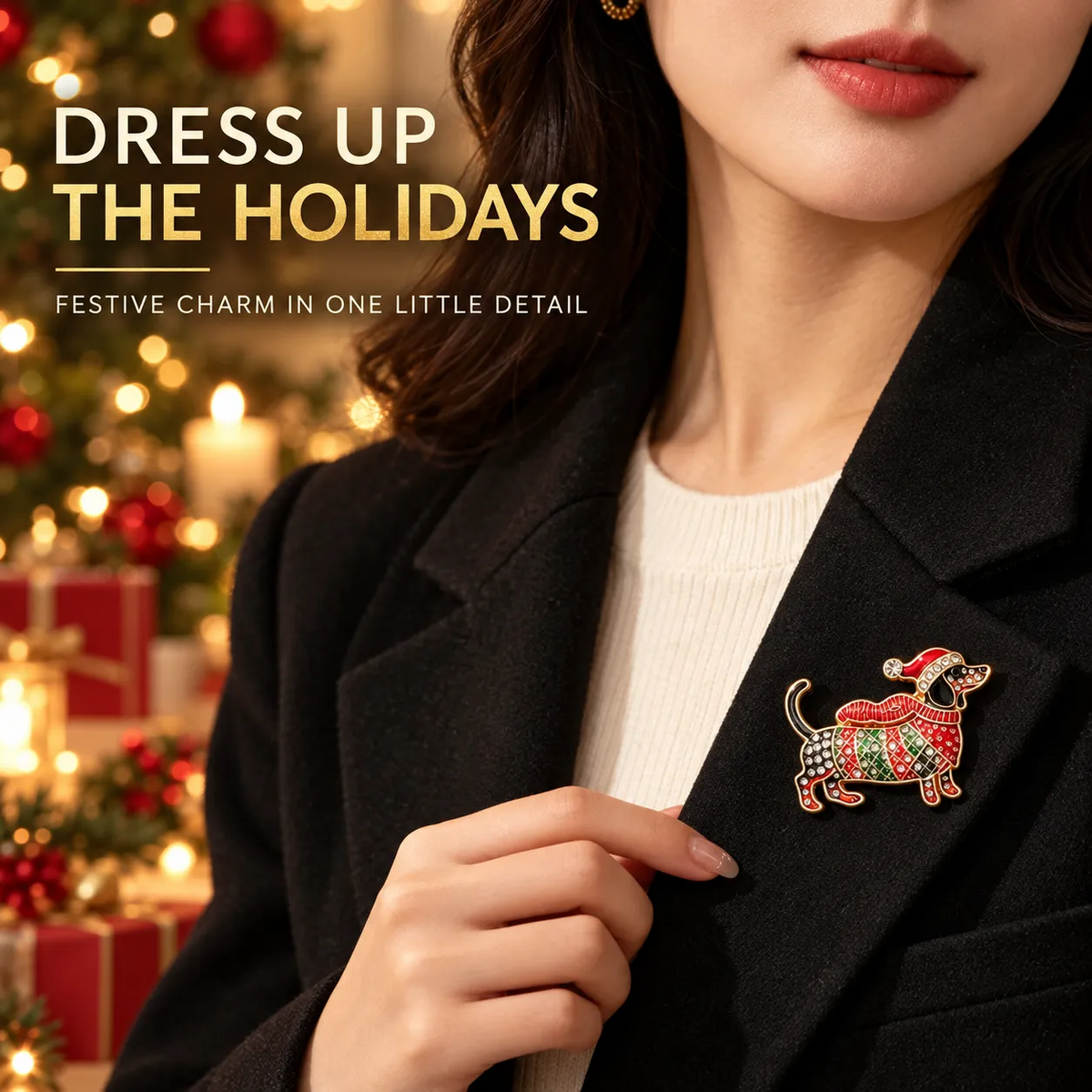 🐾Limited Edition Dachshund Brooch
