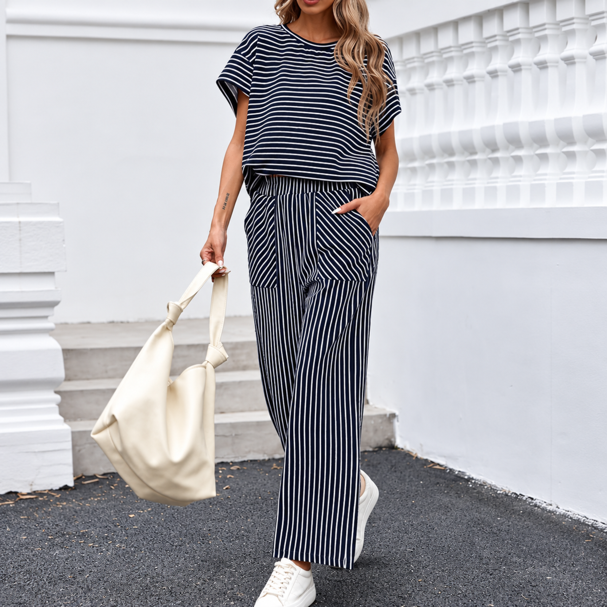 🔥Hot Sale Now — 60% OFF🏖️ Coastal Stripe Set