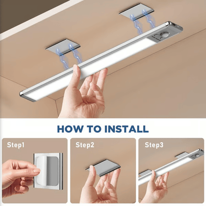 🔥💡 Punch-free Smart Sensor Magnetic Rechargeable LED Lights