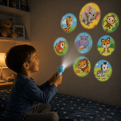 DreamBeam Bedtime Story Projector ✨ – Magical Storytime for Kids