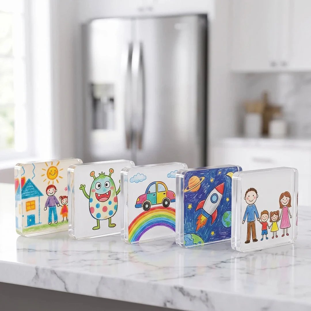 🎨 Make-Your-Own Fridge Magnet Craft Set | Fun DIY Kitchen Décor Activity