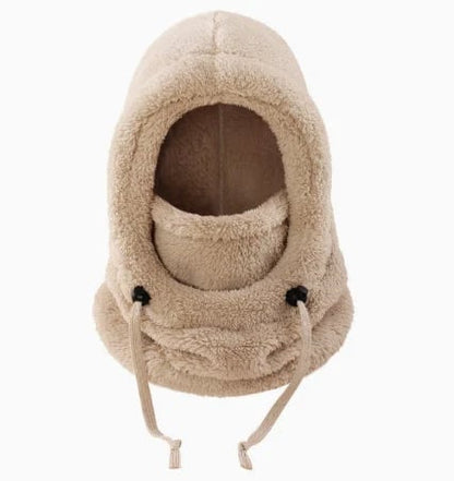 ❄️ Kids' 3-in-1 Fleece Winter Hood – Cozy Cold-Weather Headwear