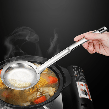 🥗 Ultra-Fine Stainless Steel Kitchen Strainer – Quick-Drain Colander for Rice, Quinoa & Produce