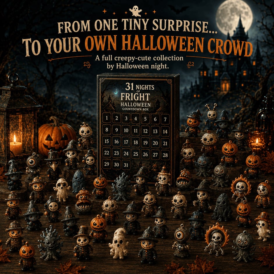 🔥Last Day 50% OFF - 7/15/31 Day Halloween Countdown Surprise Set