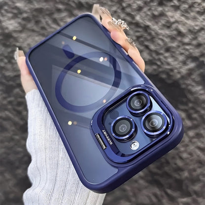 📱🧲 Magnetic Phone Case – Camera Protection, Built-In Stand & Everyday Convenience