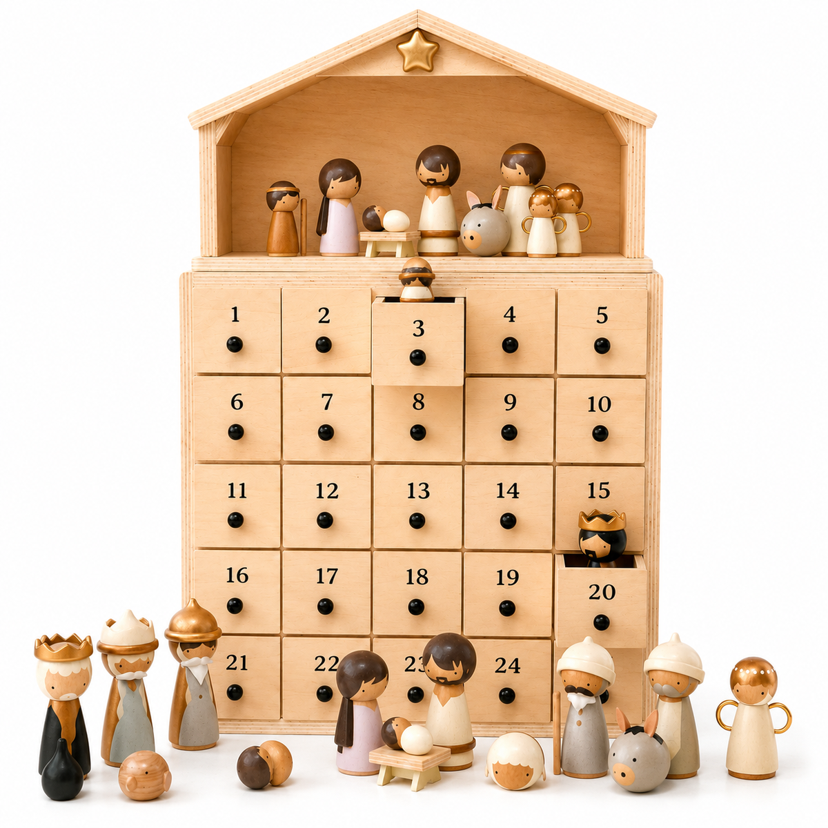 ✨ 2026 Holy Nativity Advent Calendar – 24-Day Christmas Story Countdown
