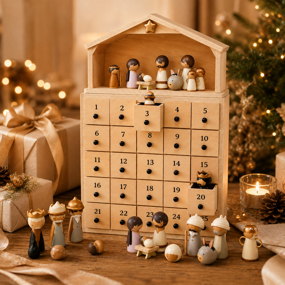 ✨ 2026 Holy Nativity Advent Calendar – 24-Day Christmas Story Countdown