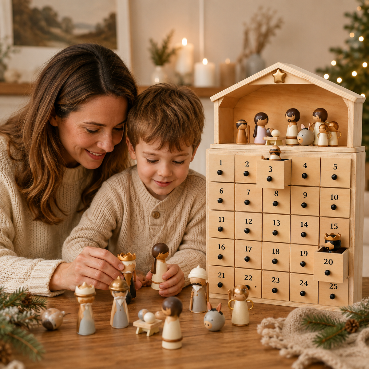 ✨ 2026 Holy Nativity Advent Calendar – 24-Day Christmas Story Countdown