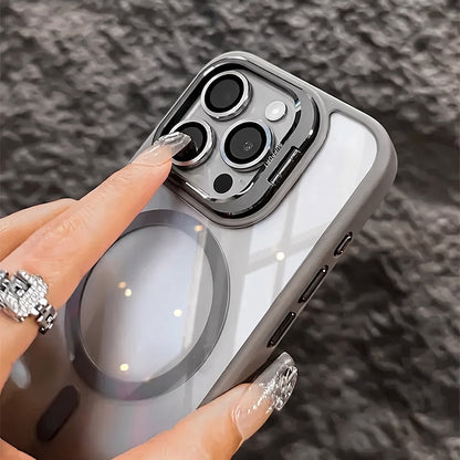 📱🧲 Magnetic Phone Case – Camera Protection, Built-In Stand & Everyday Convenience