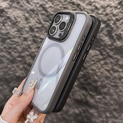 📱🧲 Magnetic Phone Case – Camera Protection, Built-In Stand & Everyday Convenience