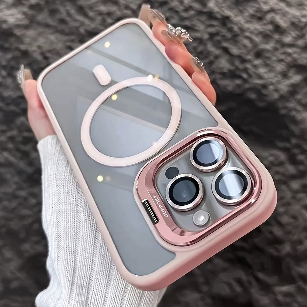 📱🧲 Magnetic Phone Case – Camera Protection, Built-In Stand & Everyday Convenience