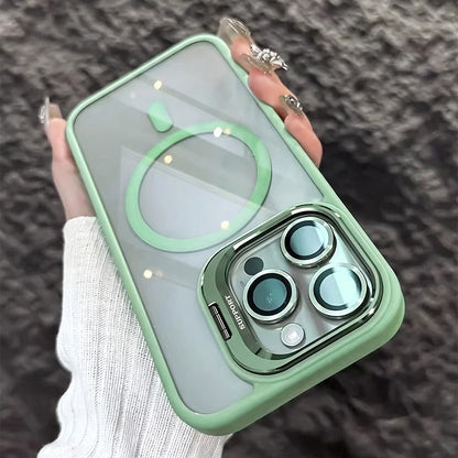 📱🧲 Magnetic Phone Case – Camera Protection, Built-In Stand & Everyday Convenience
