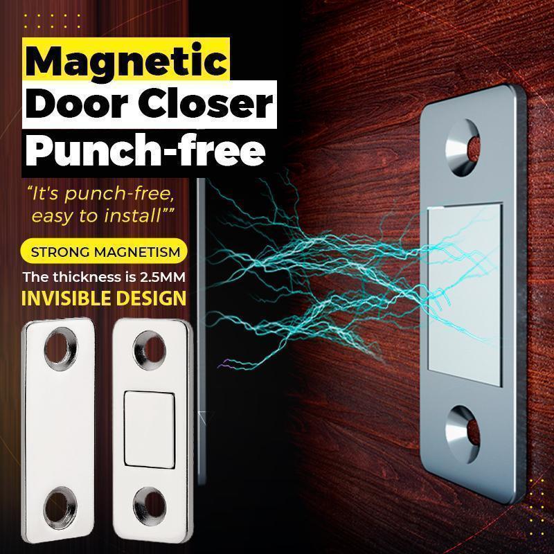 🚪🧲 No-Drill Magnetic Door Closer – Easy Self-Closing Upgrade Without Wall Damage