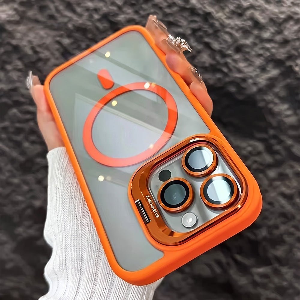 📱🧲 Magnetic Phone Case – Camera Protection, Built-In Stand & Everyday Convenience