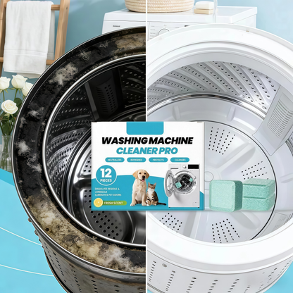 Deep-Clean Washer Refresh Tablets 🫧 Odor & Residue Remover
