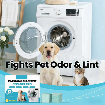 Deep-Clean Washer Refresh Tablets 🫧 Odor & Residue Remover