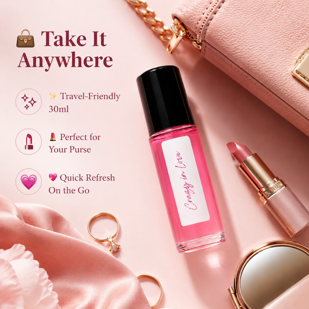 💖 Today’s Deal: Over 50% OFF! Crazy in Love Roll-On Perfume Oil ✨